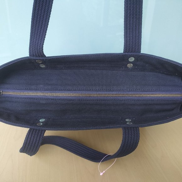 Polo Ralph Lauren Big Pony Canvas Tote Navy - Picture 9 of 16